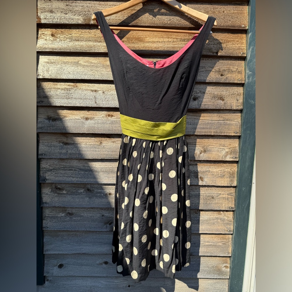 Corrie Lynn Calter Polka Dot Dress